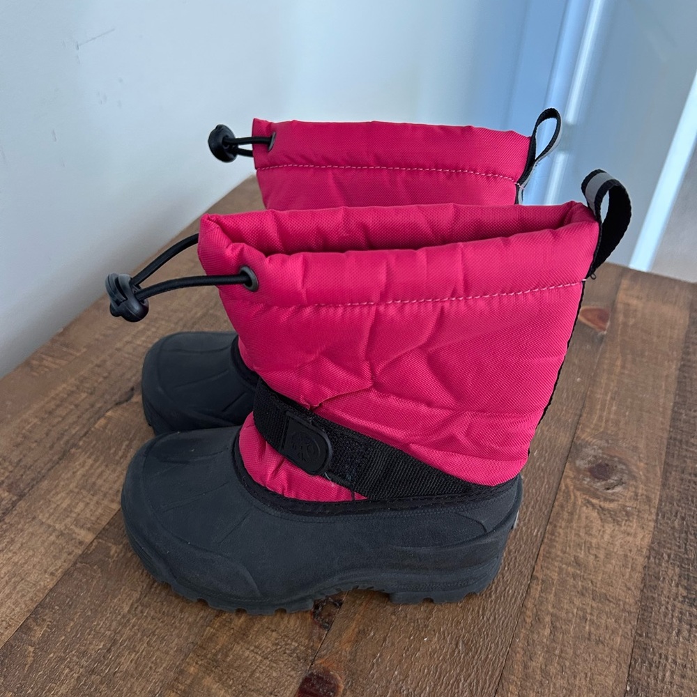 Toddler Girls Northside Pink Snow Boots Size 8